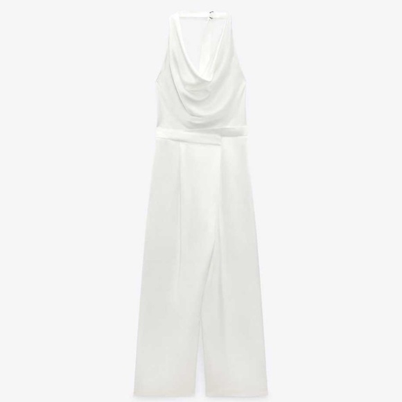 Zara Satin Jumpsuit - Picture 4 of 7